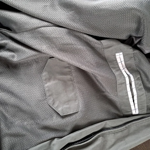 Men’s London Fog Olive Collared Bomber Jacket Size XL - Picture 6 of 14